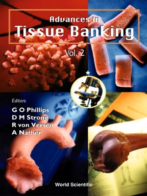 cover image of Advances In Tissue Banking, Vol 2